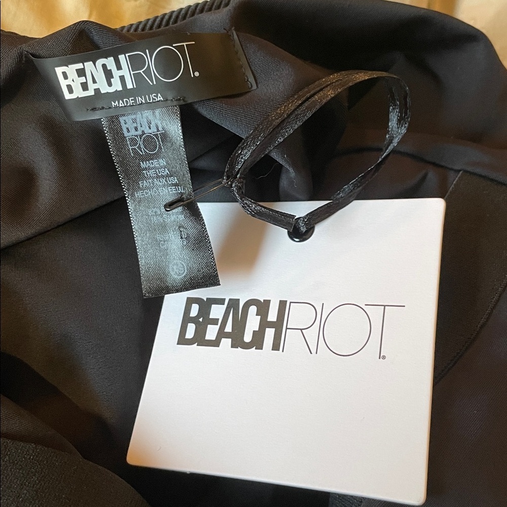 Beach Riot Reece ribbed one piece swimsuit - Picture 5 of 6